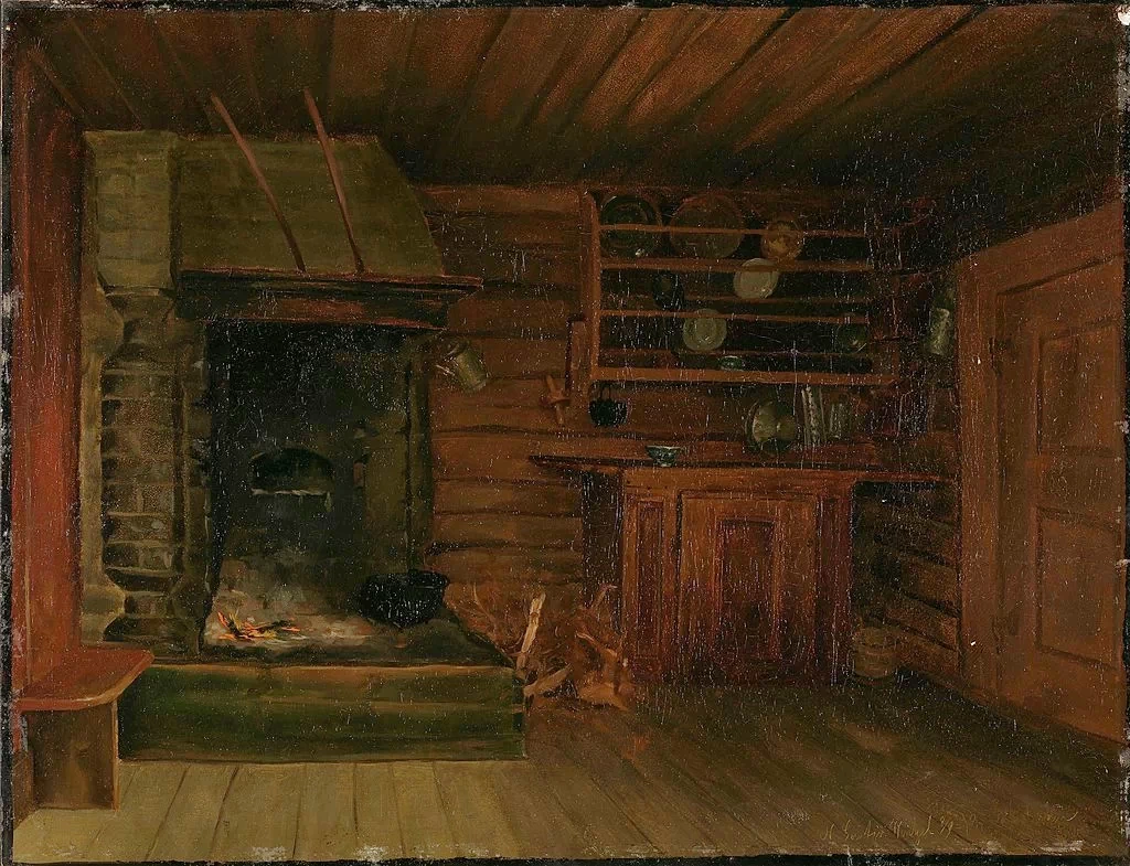 Cucina con camino - The National Museum, Oslo